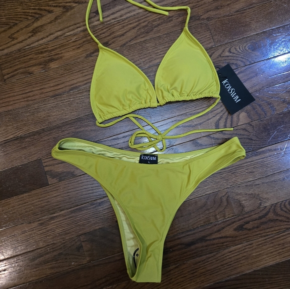 Bikini Bathing Suit 3 Piece Suit - Picture 4 of 10